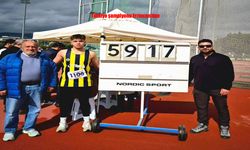 Erzincanlı sporcu Poyraz Aslan Türkiye şampiyonu oldu