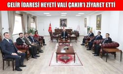 Gelir İdaresi heyetinden Muş Valisi Çakır'a ziyaret