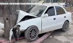 Hatay'da 17 yaşındaki ehliyetsiz sürücü ağaca çarptı: 1 yaralı
