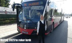 MOTAŞ 2025’te rekor kırdı: Hat, yolcu ve filo sayısında büyük artış