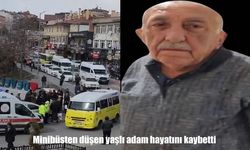 Kayseri’de minibüsten düşen yaşlı adam hayatını kaybetti