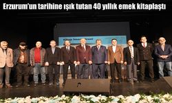 Erzurum’da sanata adanmış 40 yıl: Doğan Hattatoğlu onurlandırıldı