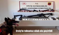 Erciş'te operasyon: Ruhsatsız silah ele geçirildi