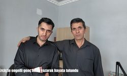 Erciş’te engelli genç kitap yazarak hayata tutundu