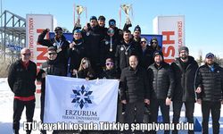 ETÜ kayaklı koşuda Türkiye şampiyonu oldu