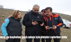 Elazığ’da kayıp alarmı: Yaşlı adam için 40 kişilik ekip seferber oldu