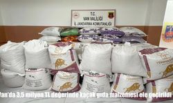 Van’da 3,5 milyon TL değerinde kaçak gıda malzemesi ele geçirildi