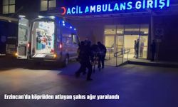 Erzincan’da köprüden atlayan şahıs ağır yaralandı