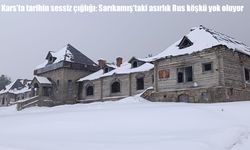 Çivi kullanılmadan yapıldı, 129 yıldır ayakta: Sarıkamış’taki köşk harabeye döndü