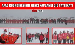 Muş’ta 154 personelle gerçeği aratmayan çığ tatbikatı