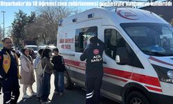 Diyarbakır’da cıva zehirlenmesi şüphesi: 18 öğrenci hastaneye kaldırıldı