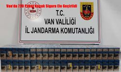Van’da 720 Paket Kaçak Sigara Ele Geçirildi