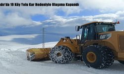 Iğdır’da 19 Köy Yolu Kar Nedeniyle Ulaşıma Kapandı