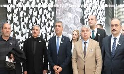 Erzurum’da “Beyaz Kelebekler Cennete Uçtu” Sergisiyle Çocukların Dramı Anlatıldı