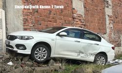 Elazığ’da Trafik Kazası: 2 Yaralı
