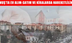 Muş’ta konut ve kira piyasası hareketlendi