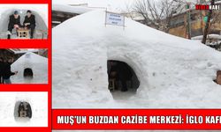 Muş’un "Buzdan Cazibe Merkezi": İglo Kafe ziyaretçi akınına uğruyor