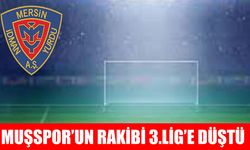 Muşspor’un bir rakibi daha küme düştü!