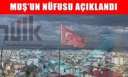 Muş’un nüfus verileri ve yaş grubuna göre dağılımı netleşti