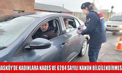 Hasköy’de jandarmadan KADES tanıtımı