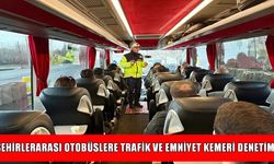 Muş Jandarma’dan şehirlerarası otobüslere sıkı denetim