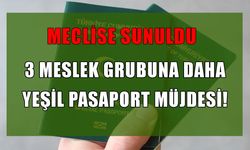 Üç meslek grubuna daha yeşil pasaport müjdesi: Meclis’te yeni düzenleme gündemde