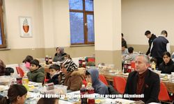 Ağrı’da öğrenci ve velilere yönelik iftar programı düzenlendi