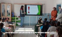 Kars’ta öğrencilere gıda güvenilirliği ve israfla mücadele eğitimi