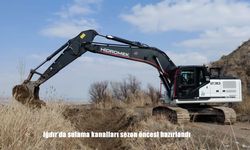 Iğdır’da sulama kanalları sezon öncesi hazırlandı