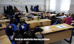 Elazığ'da okullarda deprem tatbikatı