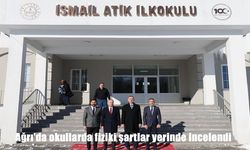 Ağrı'da okullarda fiziki şartlar yerinde incelendi