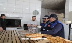 Elazığ’da fırınlar denetlendi