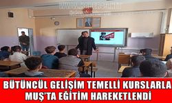 Muş’ta "Bütüncül Gelişim" temelli DYK kursları başladı