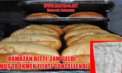Muş’ta ekmek zammı Ramazan sonrası yürürlüğe girdi