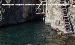 Başkan Bozcan: "Elazığ'ın ilk hidroelektrik santrali Hazar Gölü'nün kurtuluşu olabilir"