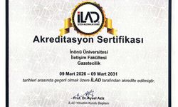 İnönü Üniversitesi Gazetecilik Bölümü 5 Yıllık Tam Akreditasyon Aldı