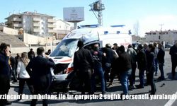 Erzincan’da ambulans ile tır çarpıştı: 2 sağlık personeli yaralandı