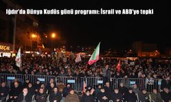 Iğdır'da Dünya Kudüs günü programı: İsrail ve ABD'ye tepki