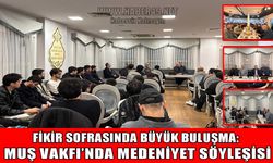 Muş Vakfı’nda fikir sofrası: Prof. Dr. Alparslan Açıkgenç’ten gençlere medeniyet dersi