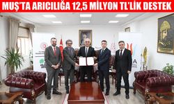 Muş’ta ‘Baldan Altın Kanatlar’ protokolü imzalandı