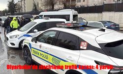 Diyarbakır’da Zincirleme Kaza: 4 Yaralı