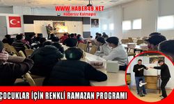 Muş’ta koruma altındaki çocuklara özel ramazan etkinliği