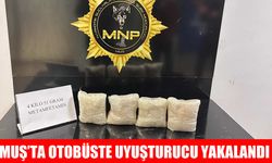 Muş’ta yolcu otobüsünde 4 kilo uyuşturucu ele geçirildi