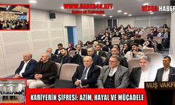 Gıyasettin Bingöl Muşlu gençlerle buluştu: “Pes etmeyin, hayal kurun”