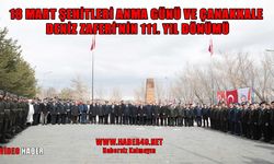 Muş’ta Çanakkale Zaferi’nin 111. yılı törenle anıldı