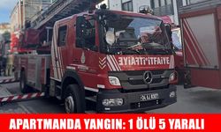 Fatih'te apartmanda çıkan yangında 1 kişi öldü, 5 kişi yaralandı