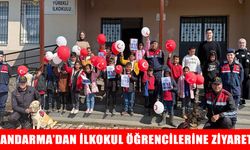 Muş’ta jandarmadan Yürekli İlkokulu'na ziyaret