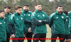 Yeşilyurtspor Teknik Direktörü Murat Yıldırım: "Takım henüz yüzde 60 seviyesinde"