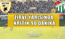 Zirve yolunda kritik randevu: Muşspor – Bursaspor