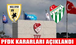 PFDK’dan Muşspor ve Bursaspor’a ağır ceza: Kapılar kapanıyor